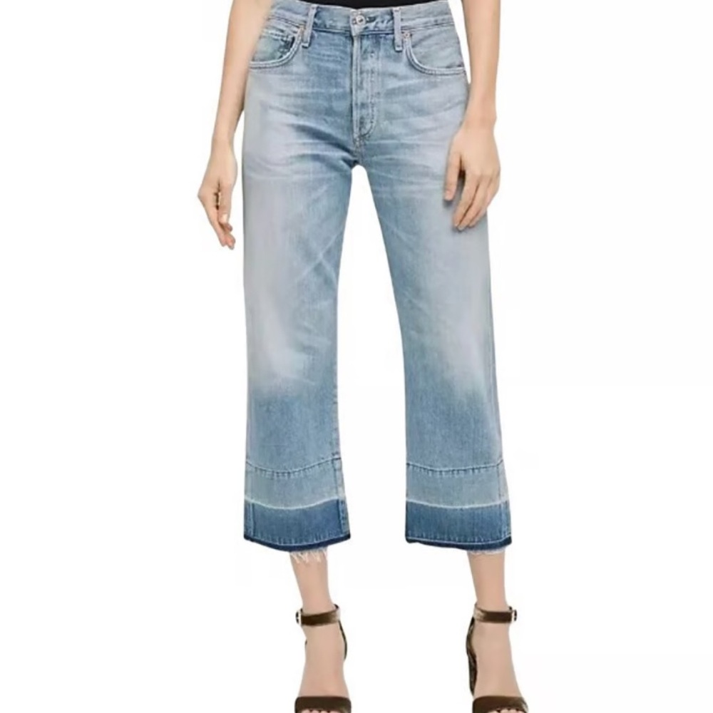 Citizens Of Humanity Light Blue Flare Jeans